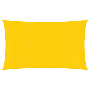 Vela ombreggiante 160 g/m² 2 x 5 m HDPE giallo 02_0009119
