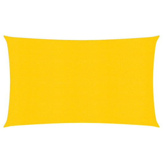 Vela ombreggiante 160 g/m² 2 x 5 m HDPE giallo 02_0009119