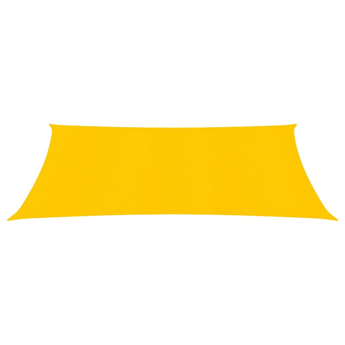 Vela ombreggiante 160 g/m² 2 x 5 m HDPE giallo 02_0009119