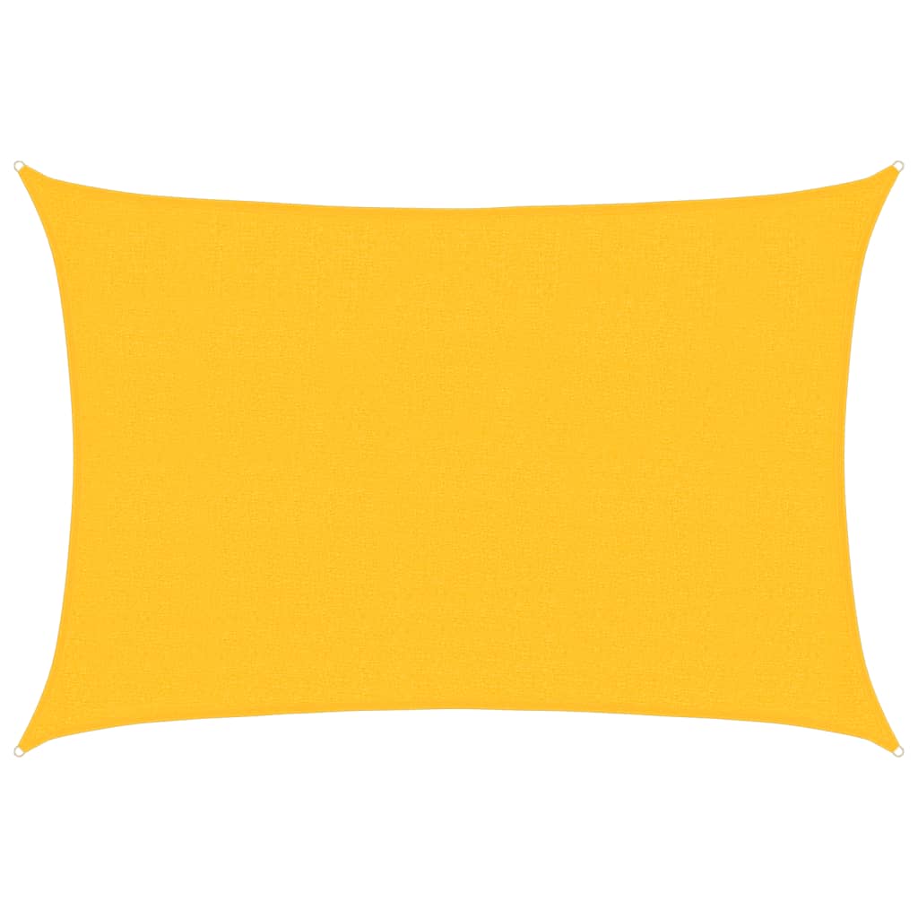 Vela Parasole 160 g/m² Gialla 2,5x4 m in HDPE 311564