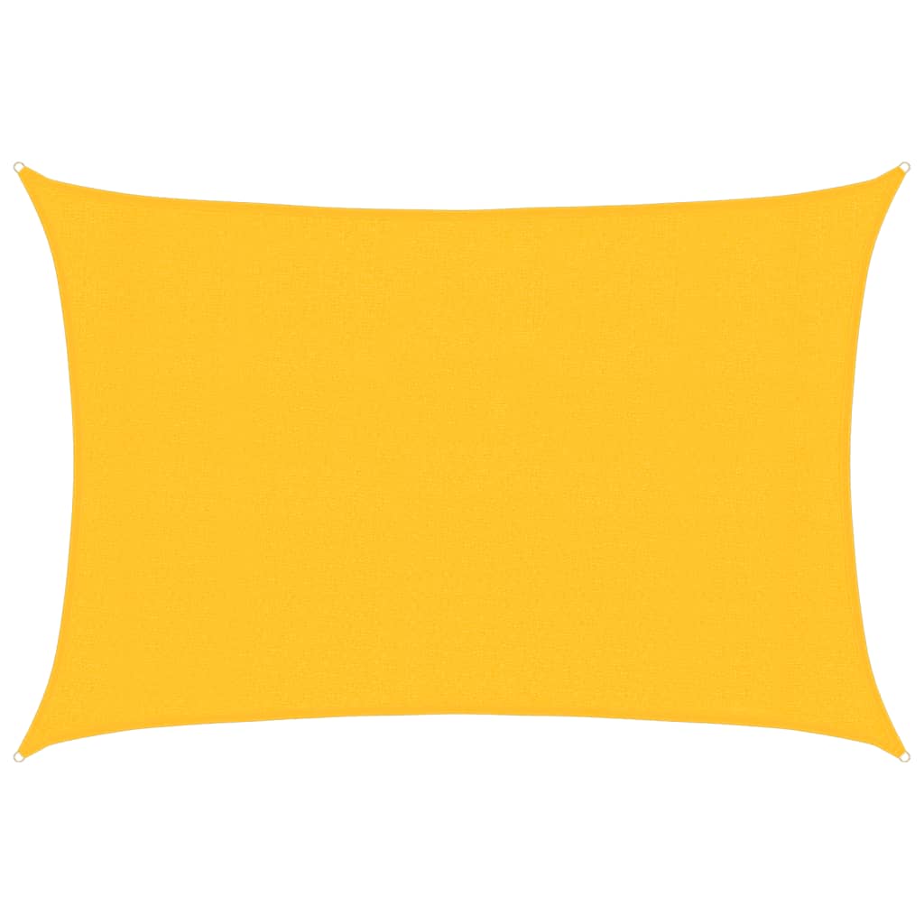 Vela Parasole 160 g/mÂ² Gialla 3x4,5 m in HDPE