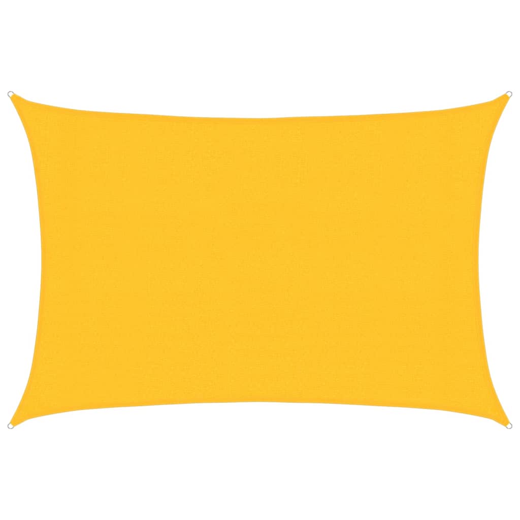 Vela Parasole 160 g/m² Gialla 3x5 m in HDPE