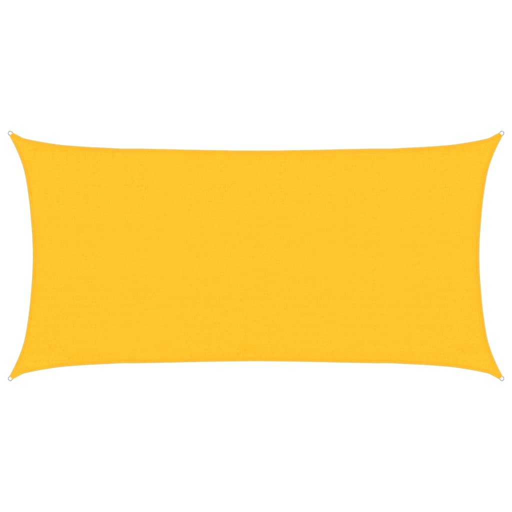 Vela Parasole 160 g/m² Gialla 3x6 m in HDPE 311570