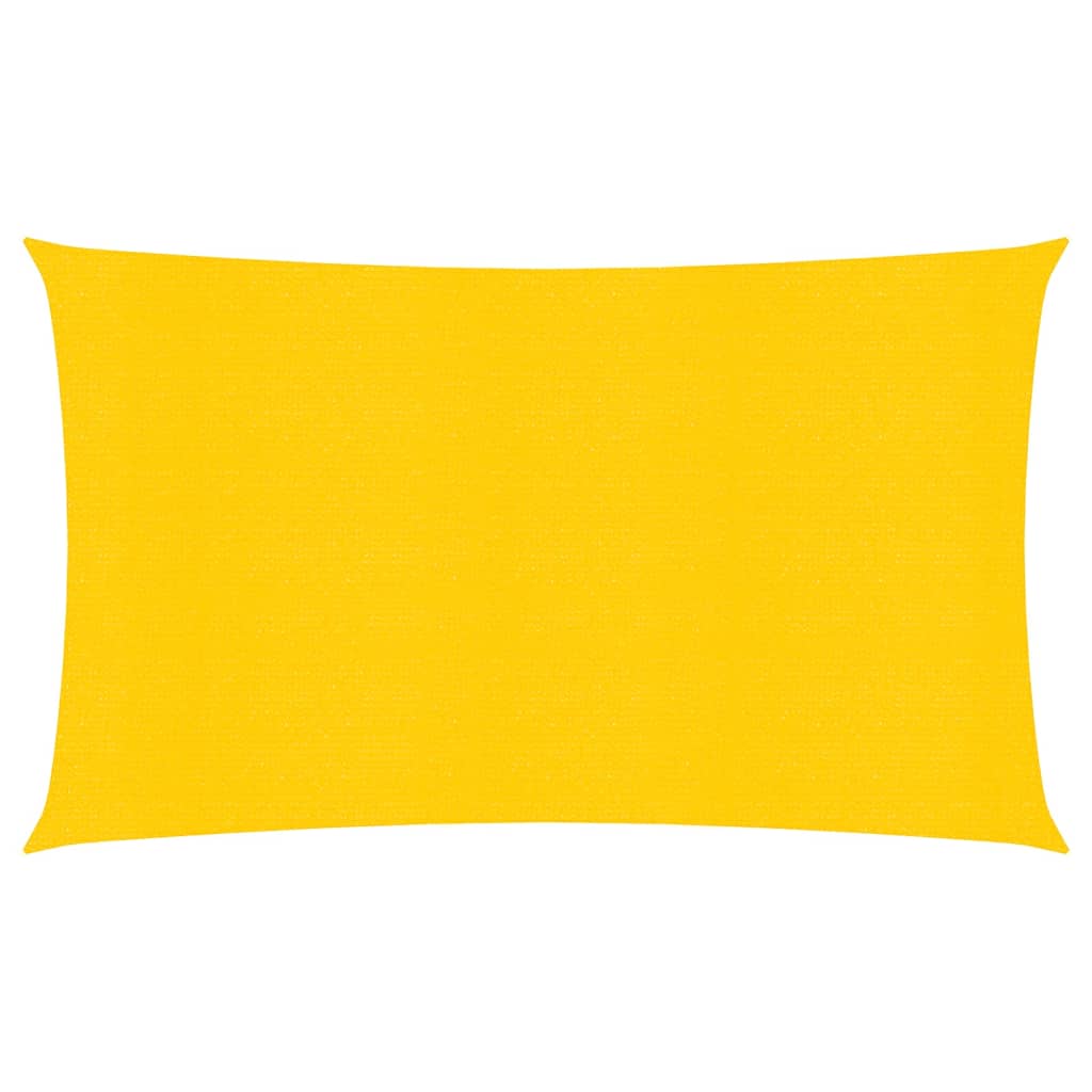 Vela ombreggiante 160 g/m² gialla 3 x 6 m HDPE 02_0009130