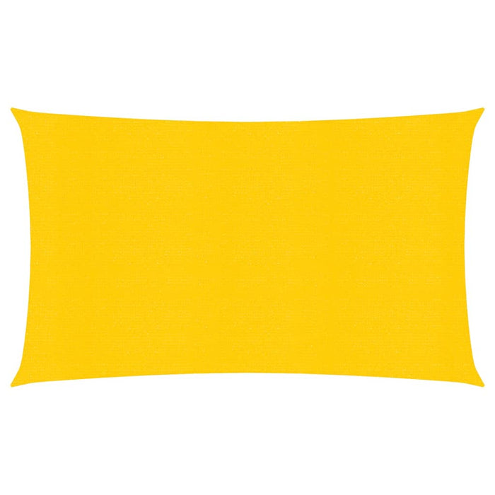 Vela ombreggiante 160 g/m² gialla 3 x 6 m HDPE 02_0009130