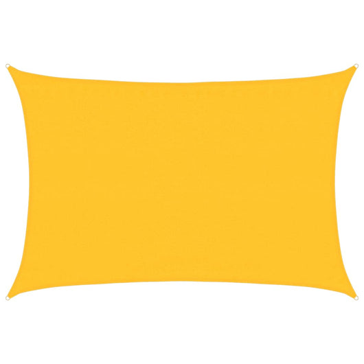 Vela Parasole 160 g/m² Rettangolare Giallo 3,5x4,5 m in HDPE 311571