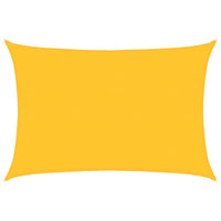 Vela Parasole 160 g/m² Rettangolare Giallo 4x5 m in HDPE 311573