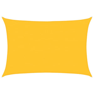 Vela Parasole 160 g/m² Rettangolare Giallo 4x5 m in HDPE 311573
