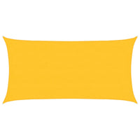 Vela Parasole 160 g/m² Rettangolare Giallo 4x7 m in HDPE 311575