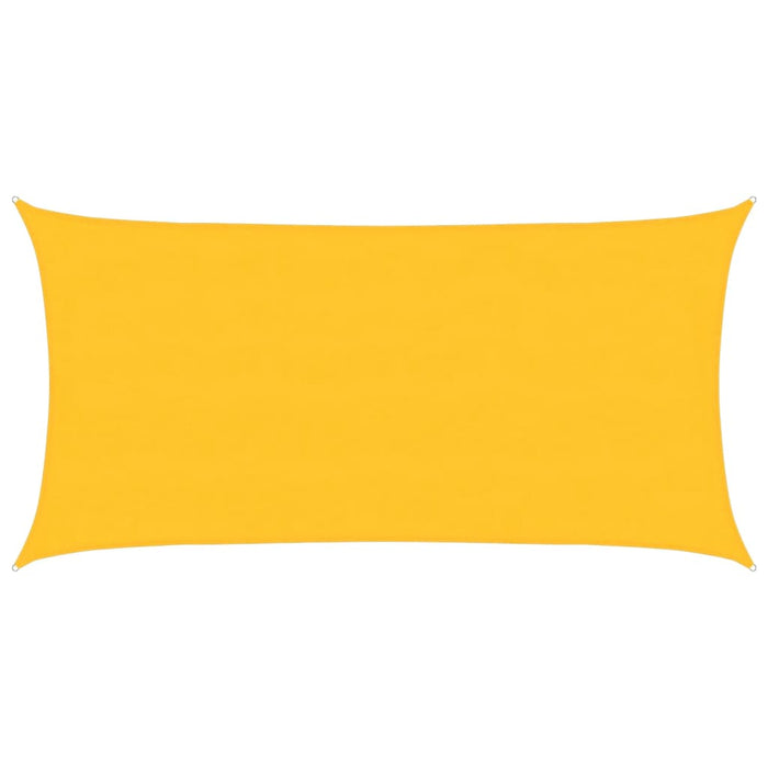 Vela Parasole 160 g/m² Rettangolare Giallo 4x7 m in HDPE 311575