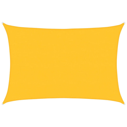 Vela Parasole 160 g/m² Rettangolare Giallo 5x6 m in HDPE