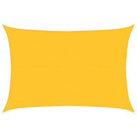 Vela Parasole 160 g/m² Rettangolare Giallo 5x6 m in HDPE 311576