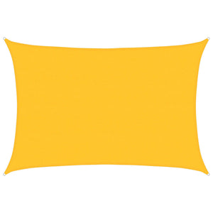 Vela Parasole 160 g/m² Rettangolare Giallo 5x6 m in HDPE 311576