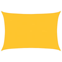 Vela Parasole 160 g/m² Rettangolare Giallo 5x7 m in HDPE 311577