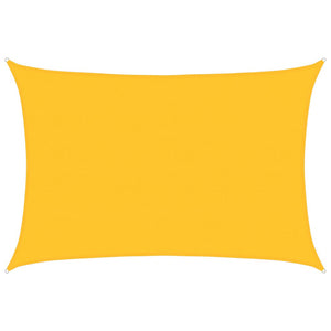 Vela Parasole 160 g/m² Rettangolare Giallo 5x7 m in HDPE 311577