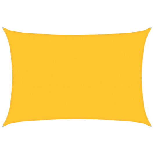 Vela Parasole 160 g/m² Rettangolare Giallo 5x7 m in HDPE 311577