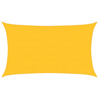Vela Parasole 160 g/m² Rettangolare Giallo 5x8 m in HDPE 311578