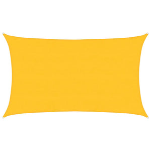 Vela Parasole 160 g/m² Rettangolare Giallo 5x8 m in HDPE 311578