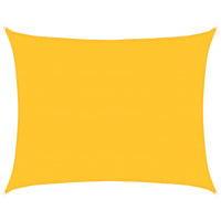 Vela Parasole 160 g/m² Rettangolare Giallo 6x7 m in HDPE 311579