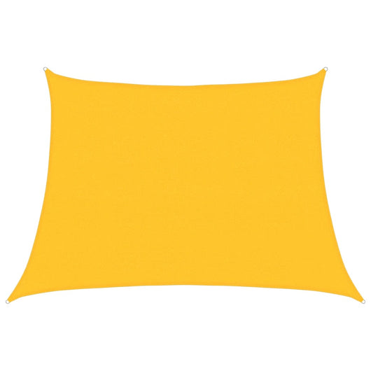 Vela Parasole 160 g/m² Trapezio Giallo 4/5x3 m in HDPE 311600