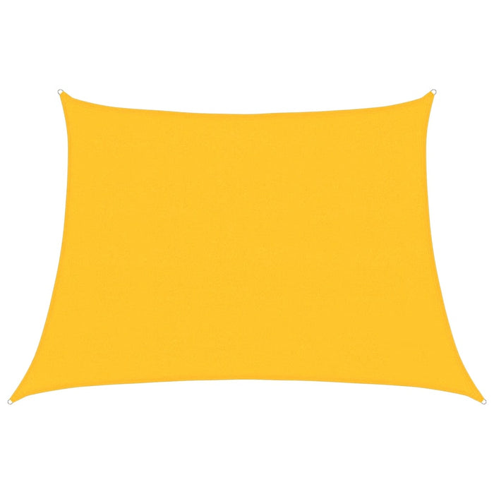 Vela Parasole 160 g/m² Trapezio Giallo 4/5x3 m in HDPE 311600