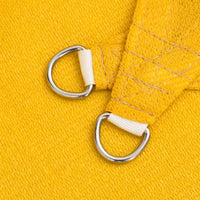 Vela Parasole 160 g/m² Trapezio Giallo 4/5x3 m in HDPE