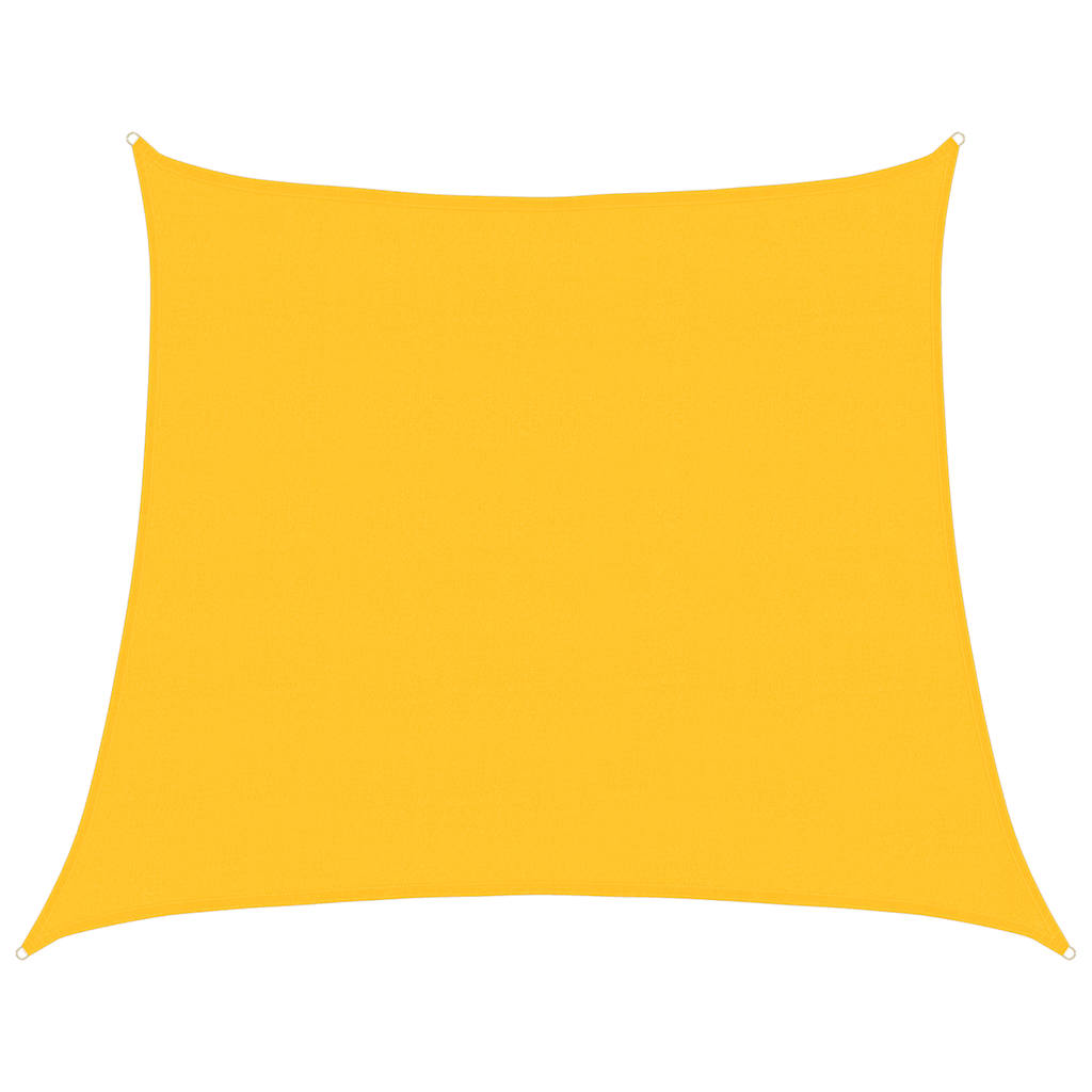 Vela Parasole 160 g/m² Trapezio Giallo 4/5x4 m in HDPE 311601