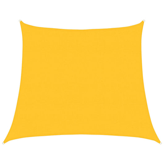 Vela Parasole 160 g/m² Trapezio Giallo 4/5x4 m in HDPE 311601