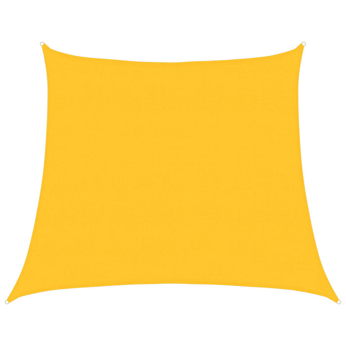 Vela Parasole 160 g/m² Trapezio Giallo 4/5x4 m in HDPE 311601