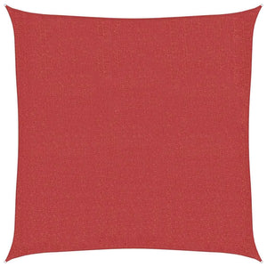 Vela Parasole 160 g/m² Rossa 2,5x2,5 m in HDPE