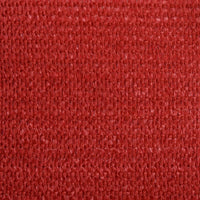 Vela Parasole 160 g/m² Rossa 2,5x2,5 m in HDPE 311603