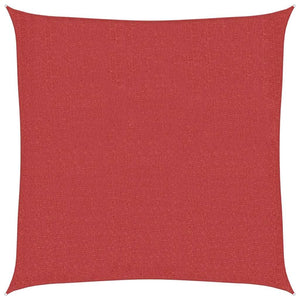 Vela Parasole 160 g/mÂ² Rossa 3,6x3,6 m in HDPE