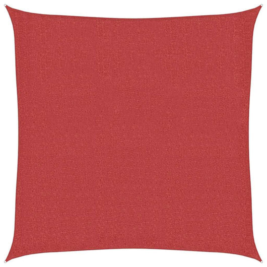 Vela Parasole 160 g/mÂ² Rossa 3,6x3,6 m in HDPE