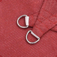 Vela Parasole 160 g/mÂ² Rossa 3,6x3,6 m in HDPE