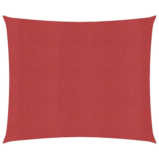 Vela Parasole 160 g/m² Rossa 4,5x4,5 m in HDPE 311607