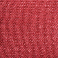 Vela Parasole 160 g/m² Rossa 4,5x4,5 m in HDPE 311607
