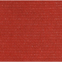 Vela ombreggiante 160 g/m² rossa 6 x 6 m HDPE 02_0009291