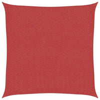 Vela Parasole 160 g/mÂ² Rossa 7x7 m in HDPE cod mxl 7129