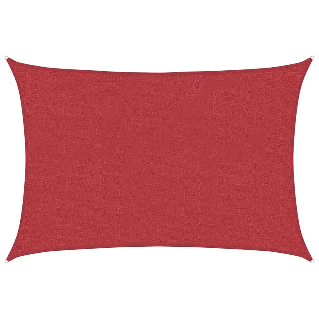 Vela Parasole 160 g/m² Rossa 2x2,5 m in HDPE 311611