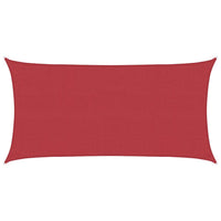 Vela Parasole 160 g/m² Rossa 2x3,5 m in HDPE 311613