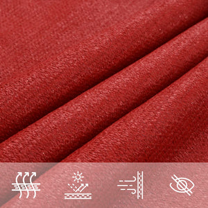 Vela Parasole 160 g/m² Rossa 2x3,5 m in HDPE 311613