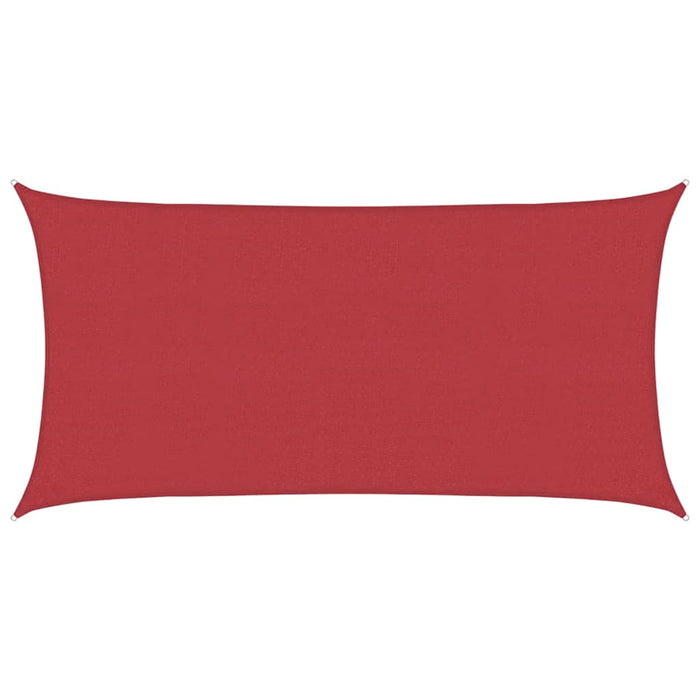 Vela Parasole 160 g/mÂ² Rossa 2x4 m in HDPE