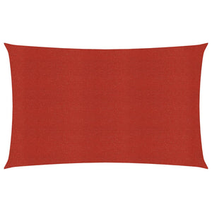 Vela in tessuto per ombrellone 160 g/m² 2 x 4 m HDPE rosso 02_0009256