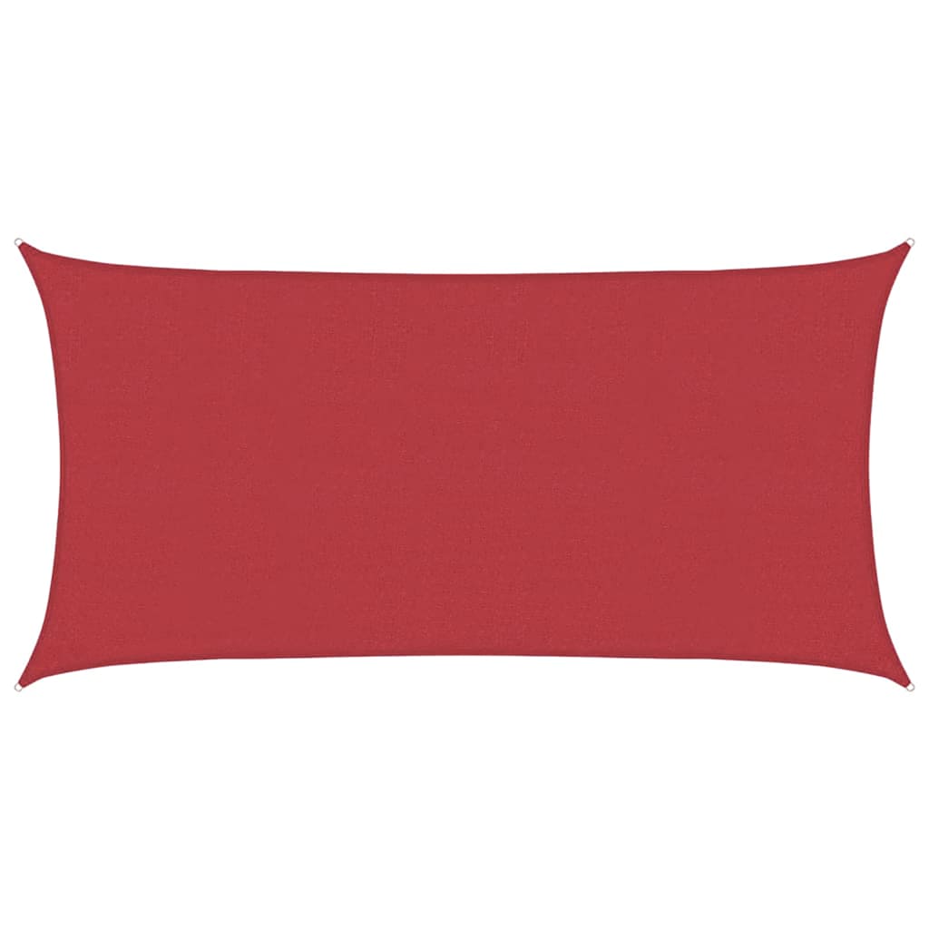 Vela Parasole 160 g/m² Rossa 2x4 m in HDPE 311614