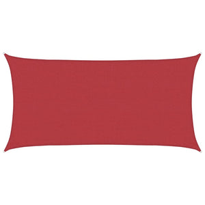 Vela Parasole 160 g/m² Rossa 2x4 m in HDPE 311614
