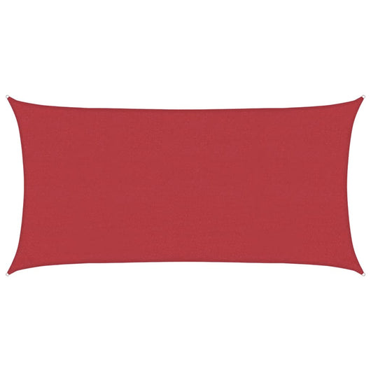 Vela Parasole 160 g/m² Rossa 2x4 m in HDPE 311614