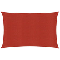 Vela in tessuto per ombrellone 160 g/m² 2 x 4,5 m HDPE rosso 02_0009257