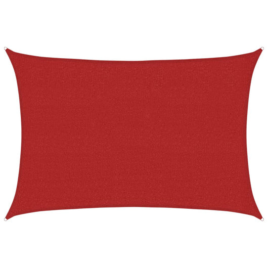 Vela Parasole 160 g/m² Rossa 2,5x3,5 m in HDPE 311618