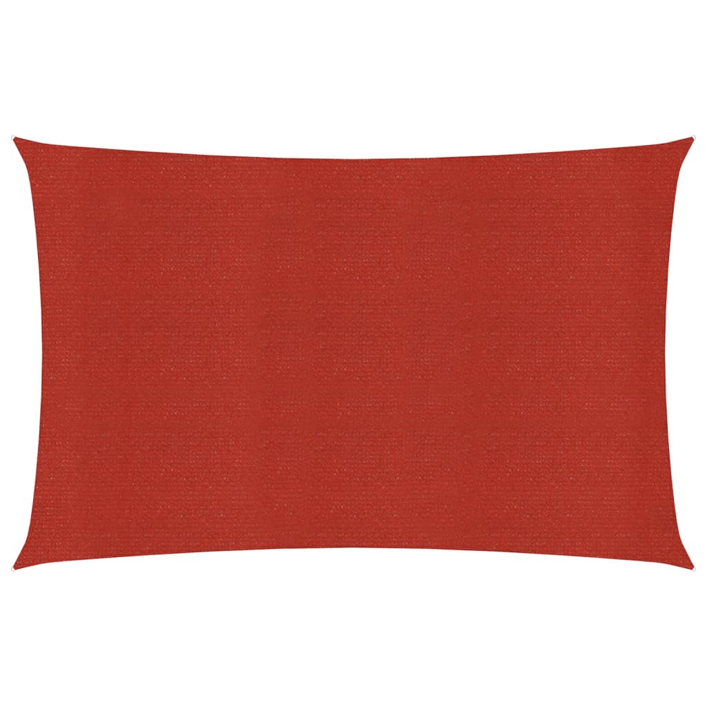 Vela in tessuto per ombrellone 160 g/m² HDPE 2,5 x 4 m rosso 02_0009249