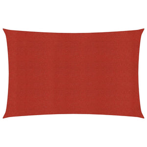 Vela in tessuto per ombrellone 160 g/m² rosso 2,5 x 5 m HDPE 02_0009251